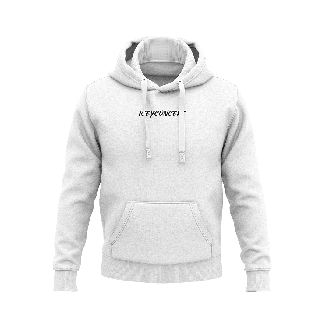 Iced Hoodie - [White -2XL]